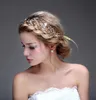 Glanzende kralen kristallen bruiloft kronen 2016 bruids kristal sluier tiara kroon hoofdband haaraccessoires partij bruiloft tiara cpa477