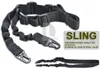 Tactical 2 Zwei-Punkt-Gewehrgurt Verstellbarer Bungee Tactical Airsoft Gun Strap System Paintball Gun Sling für Airsoft Jagd