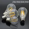フィラメントLED A60電球8W 6W調光対応E27 E26 B22 360アングルLEDライトEdison Lamp 110LM / W AC85~265V