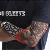 5 шт. Новый смешанный 92% нейлоновый эластичный поддельных временных татуировки втулки дизайн корпус руки чулки татуисты для прохладных мужчин женщин