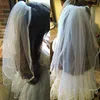 かわいい新しい到着の安い女の子の頭の部分花の女の子のベールのための結婚式のパーティーの柔らかいチュール子供のアクセサリー習慣の手作りの長さのサテンの端