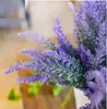 Manojo de lavanda artificial, flores de seda, lavandas para fiesta de boda, flores decorativas para el hogar, lavanda artificial gratis