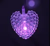 220v LED Strings Coloured lights Wedding room lighting Romantic light LED heart string 2m X 1.5m