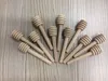 Mini Wooden Honey Stick 8cm Wood Honey Stirrer Coffee Tea Spoon Wedding Party Bar Supply