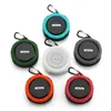 Bärbara högtalare Mini C6 IPX7 Utomhussportdusch Vattentät trådlös Bluetooth-högtalare Sugkopp Handsfree MIC Röstlåda