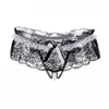 Sexy mignon femmes slips en dentelle florale voir à travers la dentelle transparente Bowknot sous-vêtements filles érotiques intimes slips culottes lingerie respirante