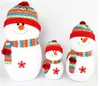 Openlucht Kerstmis Decochritmas Kleine Sneeuwpop met Kleurrijke Voor Chrismas Leuke Kerstcène decoraties Santa Claus Snowman Xmas 001P