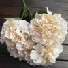 Mutli Color 5 Flower Heads Artificial Silk Fake Flower Bouquet Wedding Party Garden Floral Hydrangea FZH058