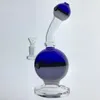 Cam bong dab rig 2018 Cam Su Borular incycler fonksiyonu pimi delik per Nargile 14mm Ortak