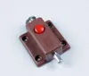 Furniture, double closet door small window spring bolt door latch switch red button