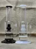 12 Inch Borosilicate Glass Bong Smoking Pipe Dab Oil Rig Slitted Dome Percolators Prettty Water Flower Water Pipes Jade Hookahs