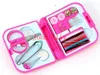 Hot Sale Portable Mini Travel Sewing Box With Color Needle Threads Sewing Kits Sewing Set Hem Tools Gratis frakt