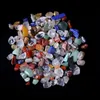 Holiday gift 200g Assorted Tumbled Chips mixed Stone Crushed polished Crystal colorful Quartz Pieces oval Shaped Stones healing reiki decoration home