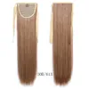 Krawat na kucyk włosy przedłużenie włosów do włosów długie proste syntetyczne kobiety039s Hair7487525