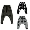 new Girls Boy Toddler Child Fashion Boys Pants trousers leggings Cross Star hip hop Children Harem Pants For Trousers Baby Clothes 56