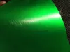 Металлический зеленый хром матовый стальной винил автомобиль обертывание винил с воздуха релиз фильм лодка / автомобиль обертывания охватывает размер фольги 1.52x20m / Roll
