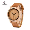 2018 hot bobo vogel liefhebbers minimalistische horloges mannen japanse miyota quartz beweging vrouwen bamboe horloge dames handgemaakt hout horloges