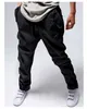 Grossist-last jogging män sweatpants bomull herr hip hop sport harem jogger coola harempants mens joggers dragsko svett byxor