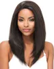 9A Virgin Humain Hair Perruques Dentelle Front Perruques Brésilien Péruvien Péruvien Indian Indien Cambodgienne Droite Perruques frontales pour femmes noires