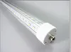 LED a forma di V 4ft 5ft 6ft 8ft T8 Tubi Luci Porta più fredda Tubi Led Pin singolo FA8 28W 32W 42W 65W Bianco freddo AC 85-265V + CE rohs UL