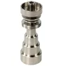 titanium nail domeless universal male female fit 10mm 14mm 18mm 6in1 for glass bongs glass tube free