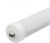 LED a forma di V 4ft 5ft 6ft 8ft T8 Tubi Luci Porta più fredda Tubi Led Pin singolo FA8 28W 32W 42W 65W Bianco freddo AC 85-265V + CE rohs UL