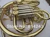 Professionnel Doublerow 4 touches Single French Horn F BB Key Key Gold Lacquer Split B Instruments de vent plat French Horn Poince 4765888