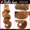 14-24inch 100% brazilian hair 8A 4pcs/lot human hair weft weave Body wave 100g/p free shipping by DHL