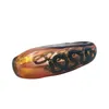 Portable Rasta Stripe Mini Steamroller Pipe: Glass Hand Pipe for Smoking Pleasure