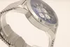 Top Hot Sale Chronograph Relógio dos homens de Prata Staimless Belt Silver Skeleton Black Dial Voltar e Branco Ponteiro relógios de Tendência
