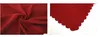 Boże Narodzenie Obrusy Ślubne Haft Tabela Stół Poliester 140 CM * 180 cm Solid Colors Red Dining Stół Pokrywy Bankiet Wakacje Dekoracja
