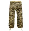 Hommes Automne Tactique Militaire Sport Pantalon Mâle En Plein Air Multi-poches Randonnée Lâche Style Pantalon Sans Ceinture Livraison Gratuite