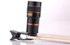 Télescope universel à Zoom optique 8X avec pince pour objectif de caméra télescope de téléphone portable pour téléphone intelligent dans un emballage de vente au détail 30 pièces/lot