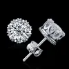 2015 nouveau design en argent sterling 925 cz diamant couronne goujons de la mode bijoux beau mariage / engagement cadeau livraison gratuite