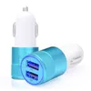 Varumärke Nokoko Metal Dual USB Port Car Charger Universal 12 Volt 1 2 amp för Samsung Galaxy Droid Nokia HTC8674228