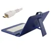 Caso Universal Micro USB Keyboard Stand Capas de couro com micro OTG Cable para 7 8 9 10,1 polegadas Android Tablet PC