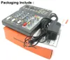 Professioneller Effekt 2 Kanal Mono 4 Kanäle Karaoke Mikrofon DJ Mixer Audio Mixer Konsole USB Digitalprozessor Musik Soundeffekte