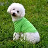 Pet TShirts 2017 Summer Solid Dog Clothes Fashion Classic T Shirts Cotton Clothes Dog Puppy Small Dog Clothes Cheap Pet Apparel IA907