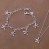 with tracking number New Fashion women039s charming jewelry 925 silver 12 mix jewelry set 14555573439