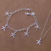 مع رقم التتبع الجديد Fashion Women039S المجوهرات الساحرة 925 Silver 12 Mix Jewelry Set 14552279977