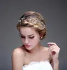 Glanzende kralen kristallen bruiloft kronen 2016 bruids kristal sluier tiara kroon hoofdband haaraccessoires partij bruiloft tiara cpa477