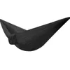 Ny Camping Hammock Portable Nylon Singel Person Hängmatta 230 * 90cm Parachute Parachute Fabric Hängmatta För Travel Vandring Backpacking