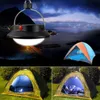 Retail Outdoor Indoor Portable Camping 60 LED Lamp with Lampshade Circle Tent Lantern White Light Campsite Hanging Lamp inspiration bonfire