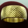Solid Mens 18K Gold Filled wedding engagement Ring R246MA SZ8-15