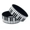 1pc Big Piano Keys Silikon Handband Tryckt dekoration Logo Bra att användas för musikfläktar