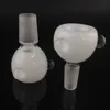 Smoking Milky Glass bowl Manufacturer bowls white jade color 14.5mm male joint for female downstem water pipe