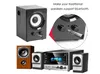 Kit per auto Bluetooth universale con jack da 3,5 mm Adattatore per ricevitore audio musicale vivavoce Kit AUX automatico per altoparlante Cuffie stereo per auto