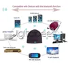 Bluetooth Hat Music Beanie Cap Bluetooth V4.1 Stereo Trådlös hörlurar Högtalare Mikrofon Handsfree för iPhone 7 Samsung Galaxy S7 Musikhatt