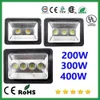 送料無料AC85-265V 200W 300W 400W LEDフラッドライト屋外LEDフラッドライトランプ防水LEDトンネルライトランプストリートラップ