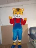2017 venda Quente Bonito tigre dos desenhos animados boneca Mascot Costume Frete grátis.